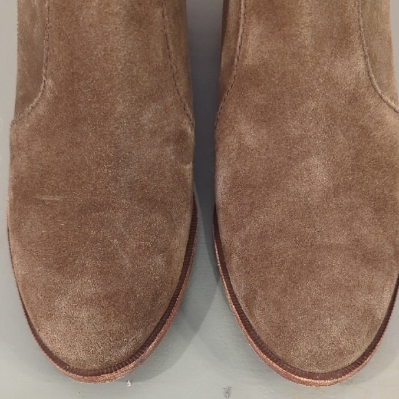 Madewell Janice Boots Brown Suede Ankle Bootie size 9 - Picture 6 of 10